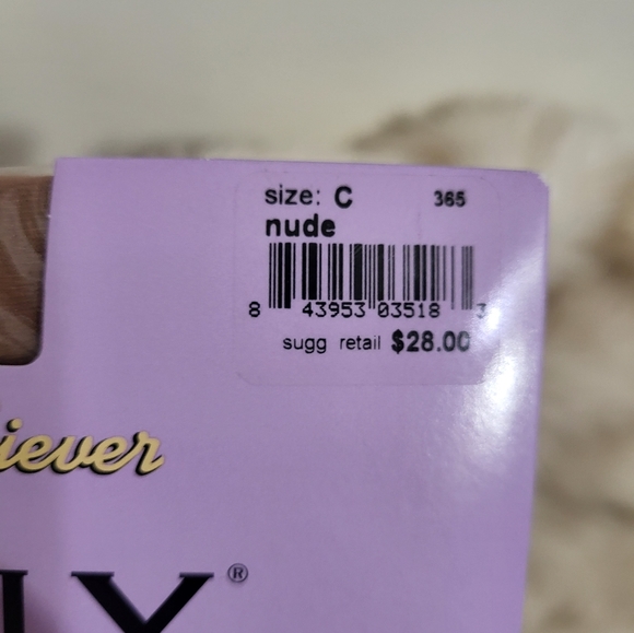 Spanx All The Way Thigh Control Pantyhose Sz C Nude New - Picture 6 of 6